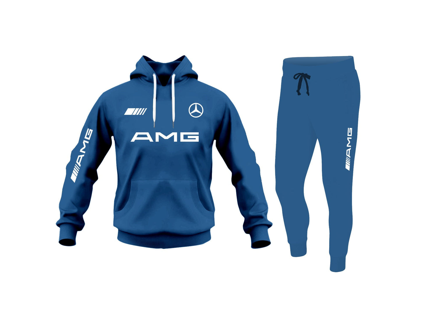 AMG Mercedes One Color Tracksuit_Driver_Clothing