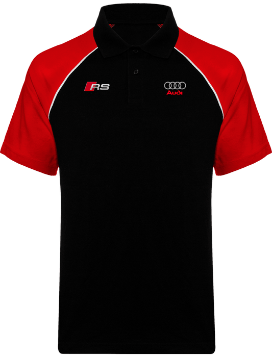 Audi Polo Baseball Manches contrastées