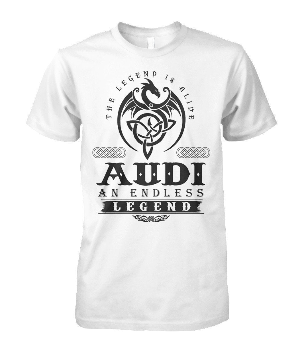 T-SHIRT unisexe en coton AUDI AN ENDLESS LEGEND