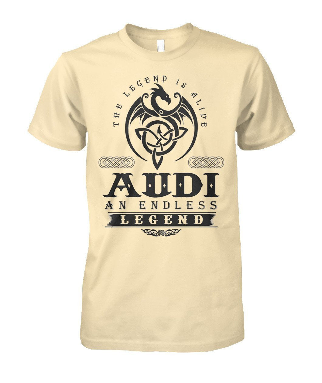 T-SHIRT unisexe en coton AUDI AN ENDLESS LEGEND