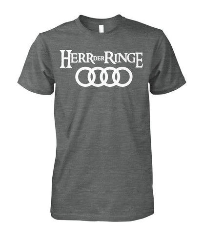 Herr Der Ringe Audi Tee-shirt en coton unisexe