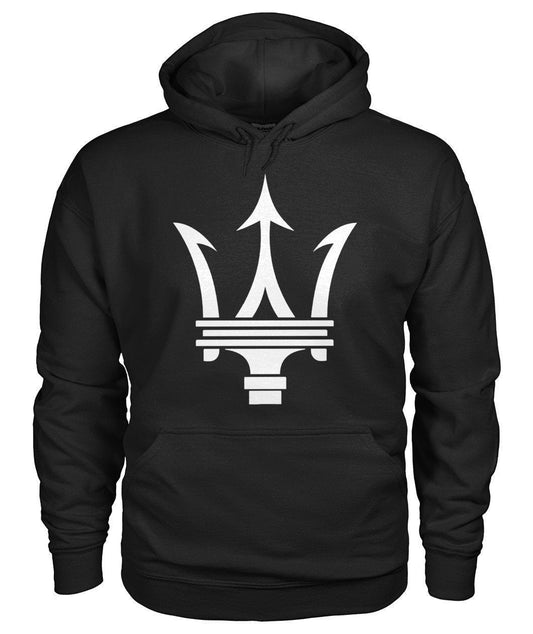 Sweat-shirt à capuche avec logo Maserati Gildan 