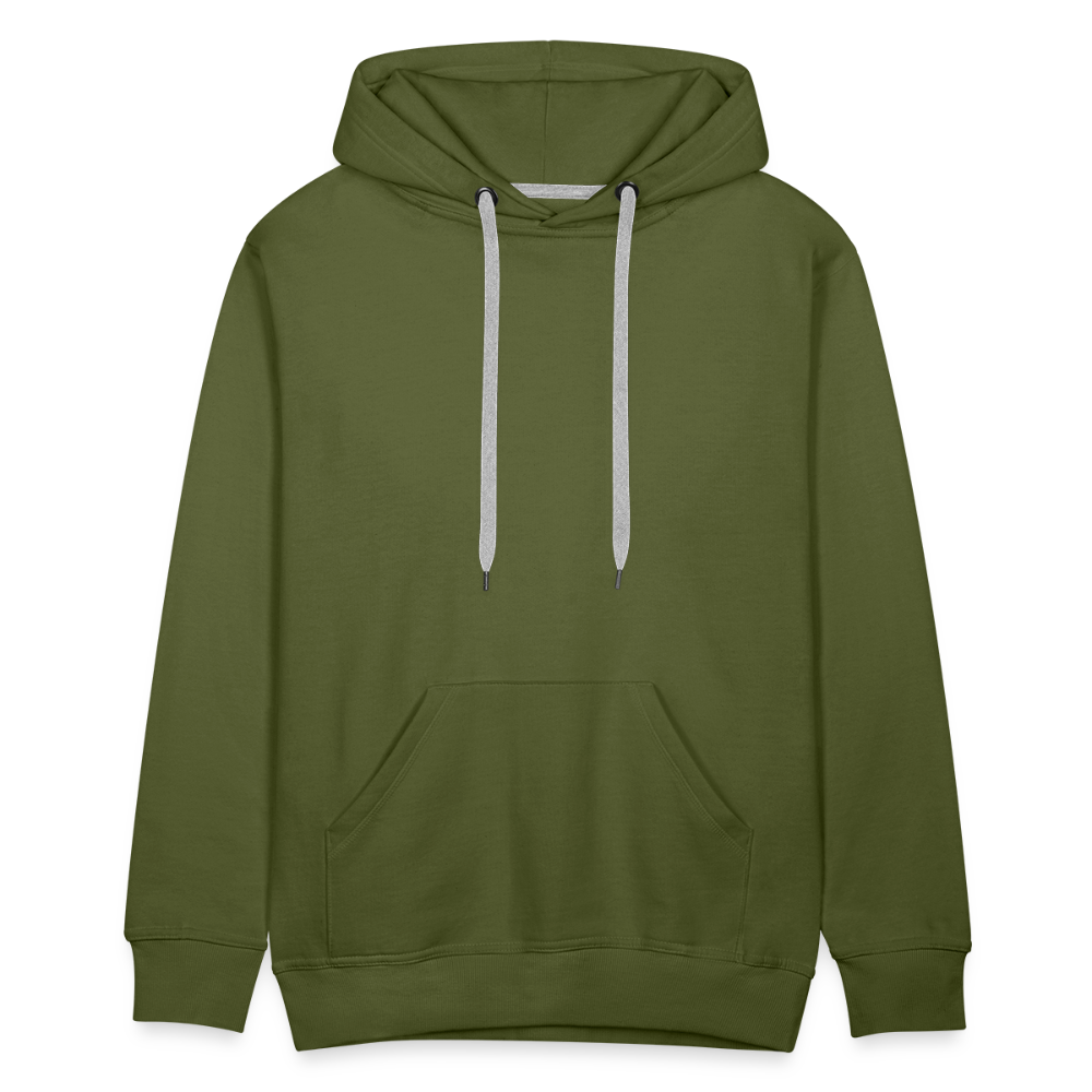 New York Police Department Motorcycle Officer Men’s Premium Hoodie - olive green