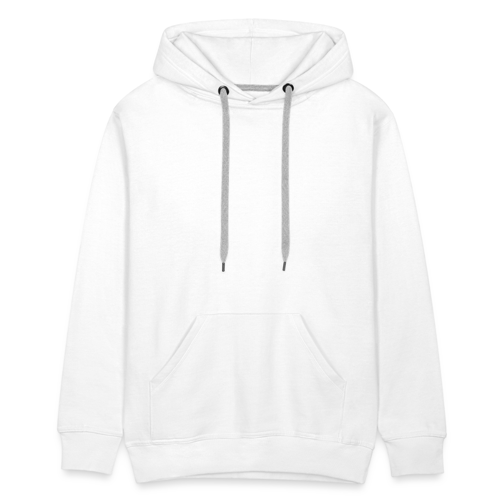 vintage car design America Highway Men’s Premium Hoodie - white