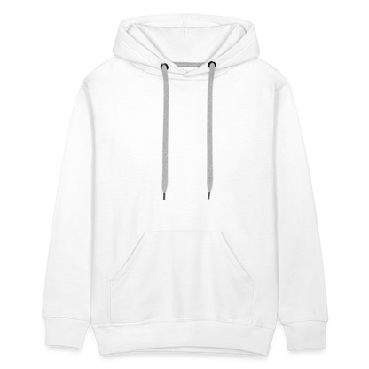 vintage car design America Highway Men’s Premium Hoodie - white