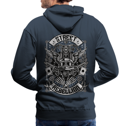 Street Rebellion Men’s Premium Hoodie - navy