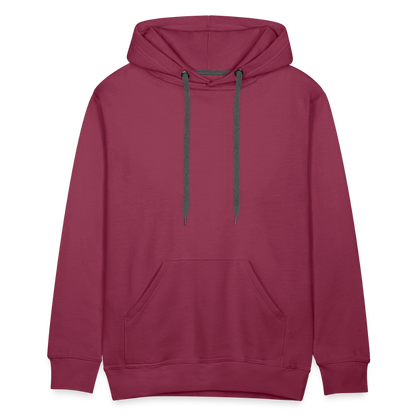 Street Rebellion Men’s Premium Hoodie - bordeaux