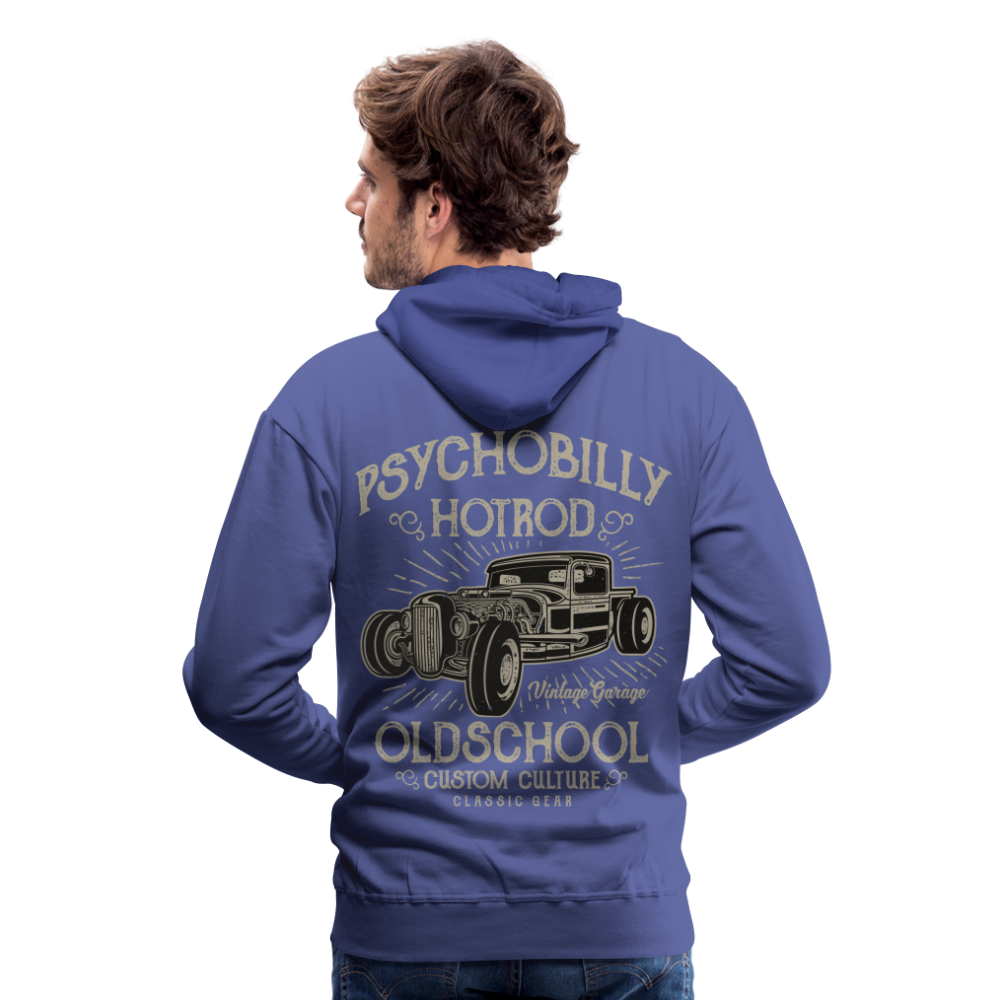 Psychobilly hotrod Men’s Premium Hoodie - royal blue