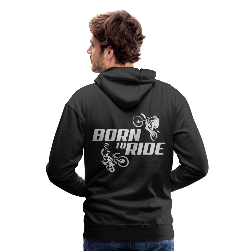 Born to Ride Motocross Men’s Premium Hoodie - black