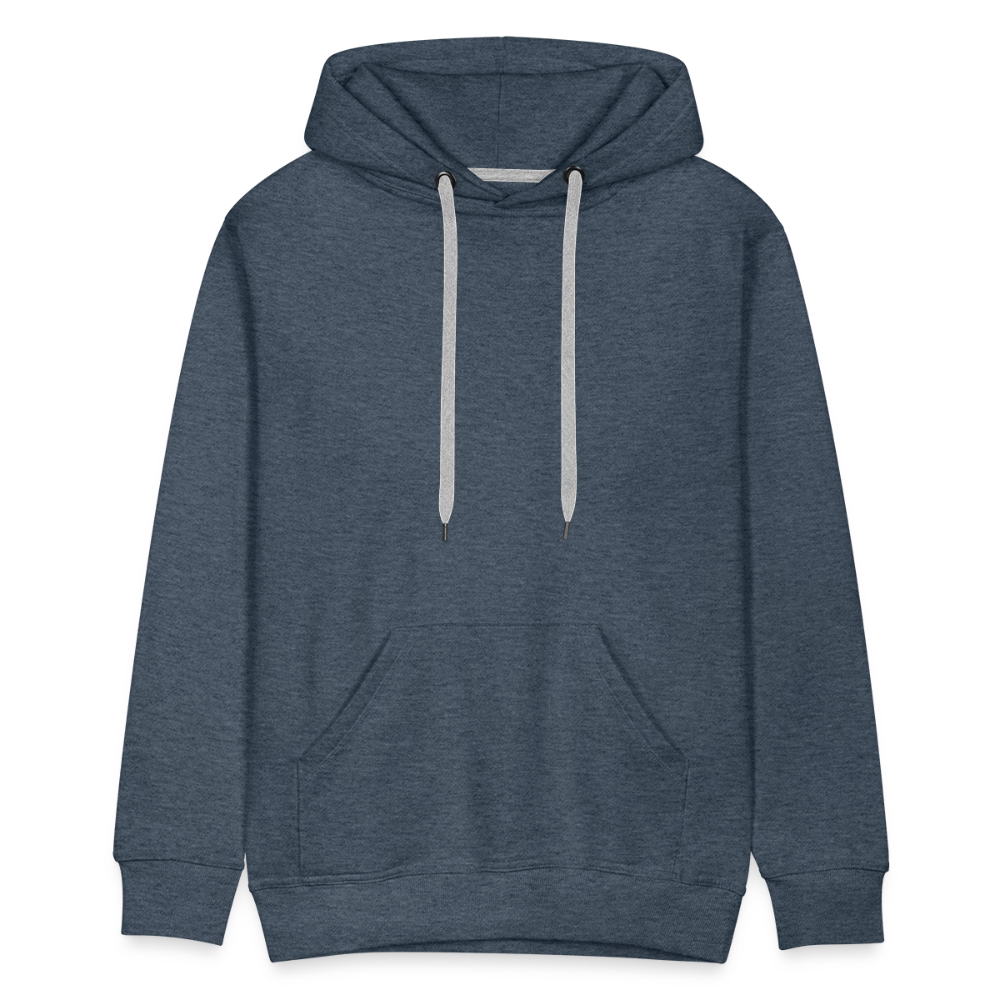 Pedal Pusher Extreme Sport Men’s Premium Hoodie - heather denim