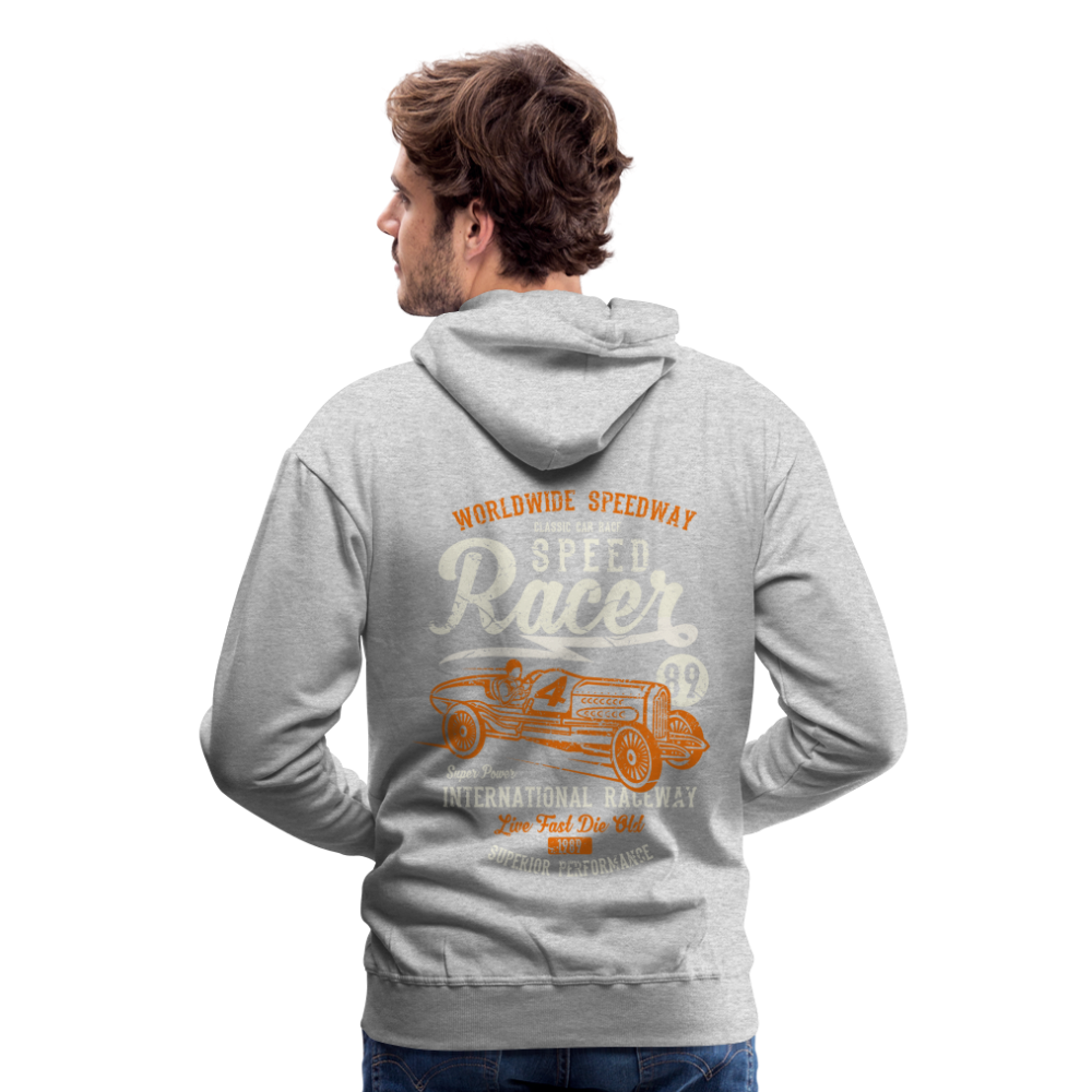 Speed Racer Men’s Premium Hoodie - heather grey