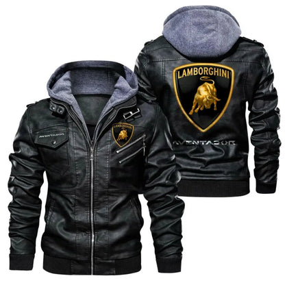 Veste Lamborghini Veste en cuir Lamborghini Racing V26