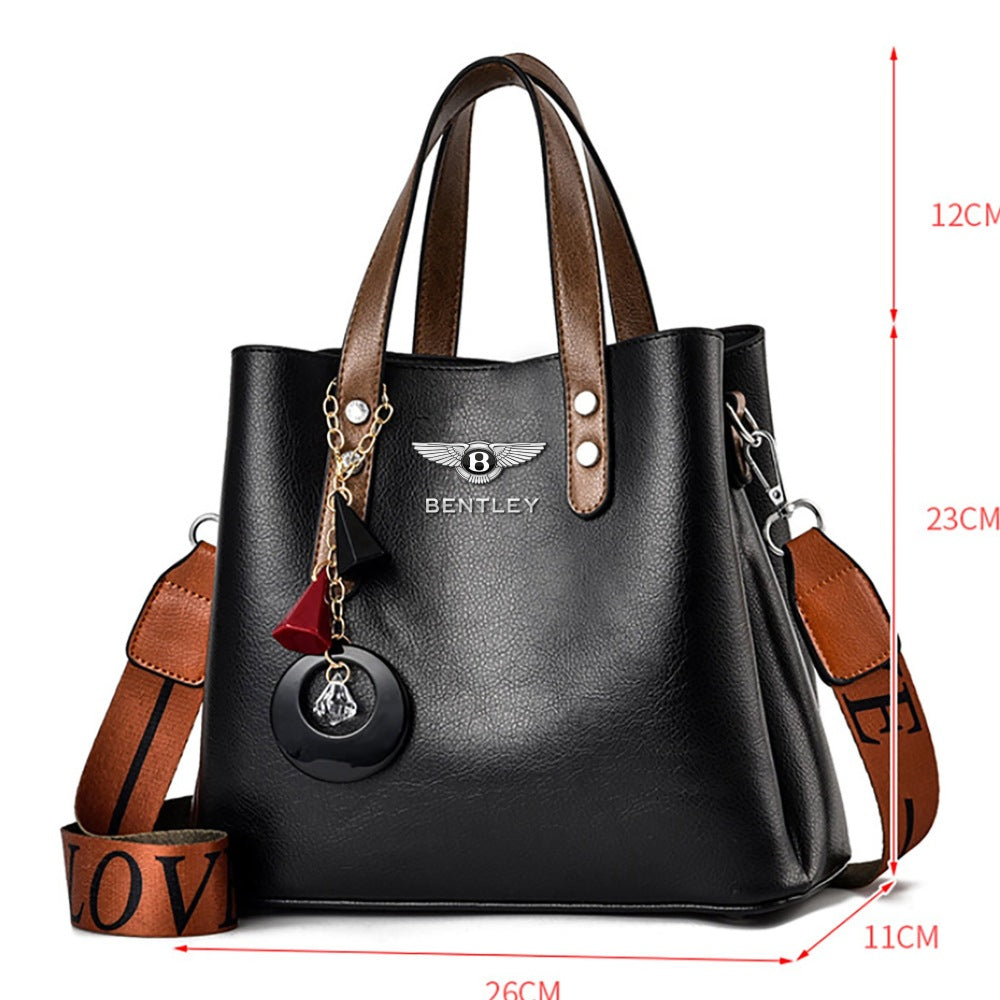 Bentley Luxury Leather Women Handbag-bag-Driver Apparel-Driversapparel.com