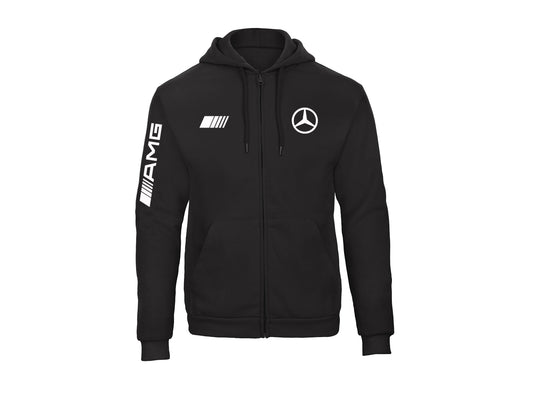 Sweat à capuche zippé AMG Mercedes