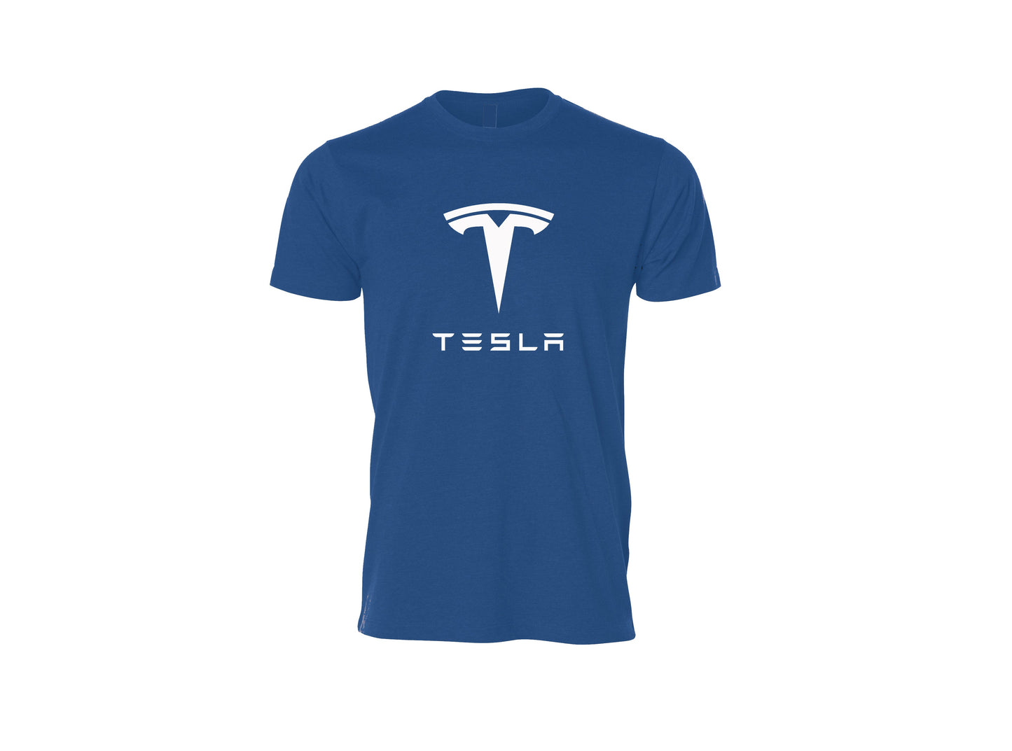 Tesla Half Sleeves Crewneck T-shirt