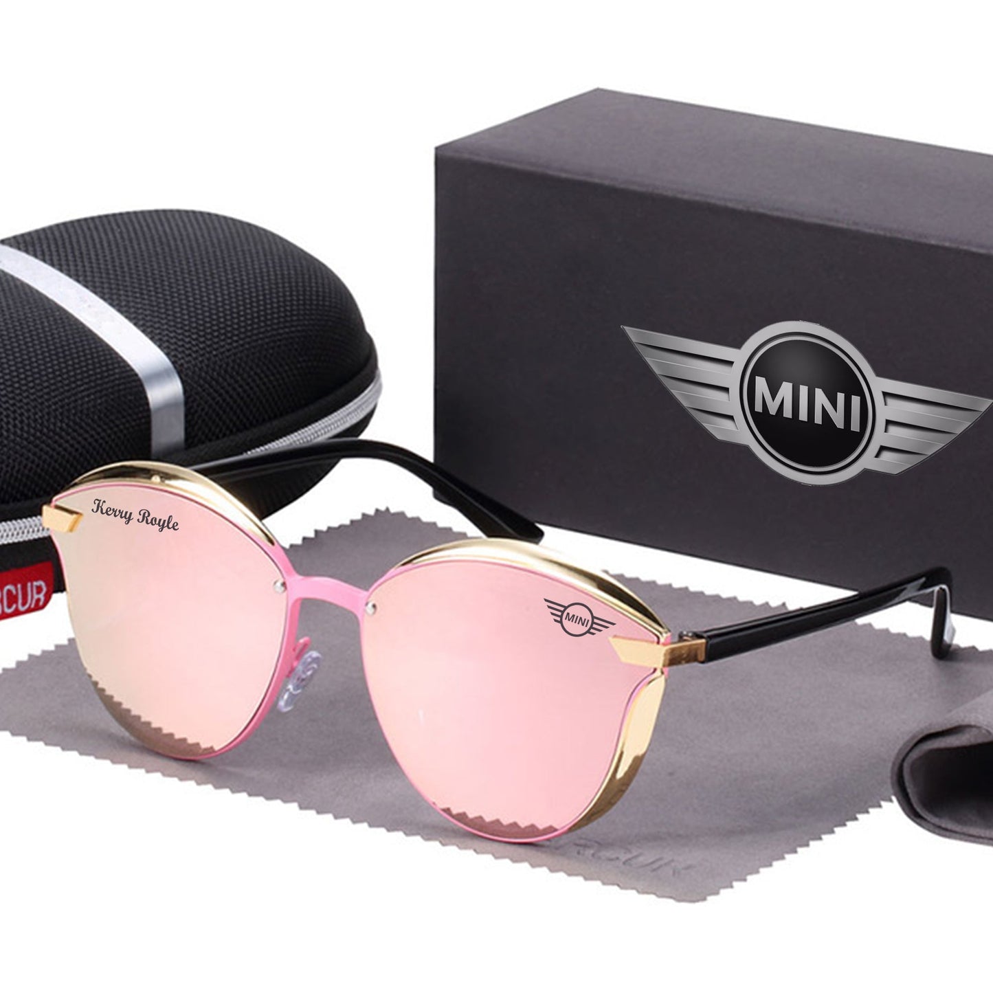 Customize Your Name with Mini Cooper Women’s Polarized Glasses-Driver Apparel-Driversapparel.com