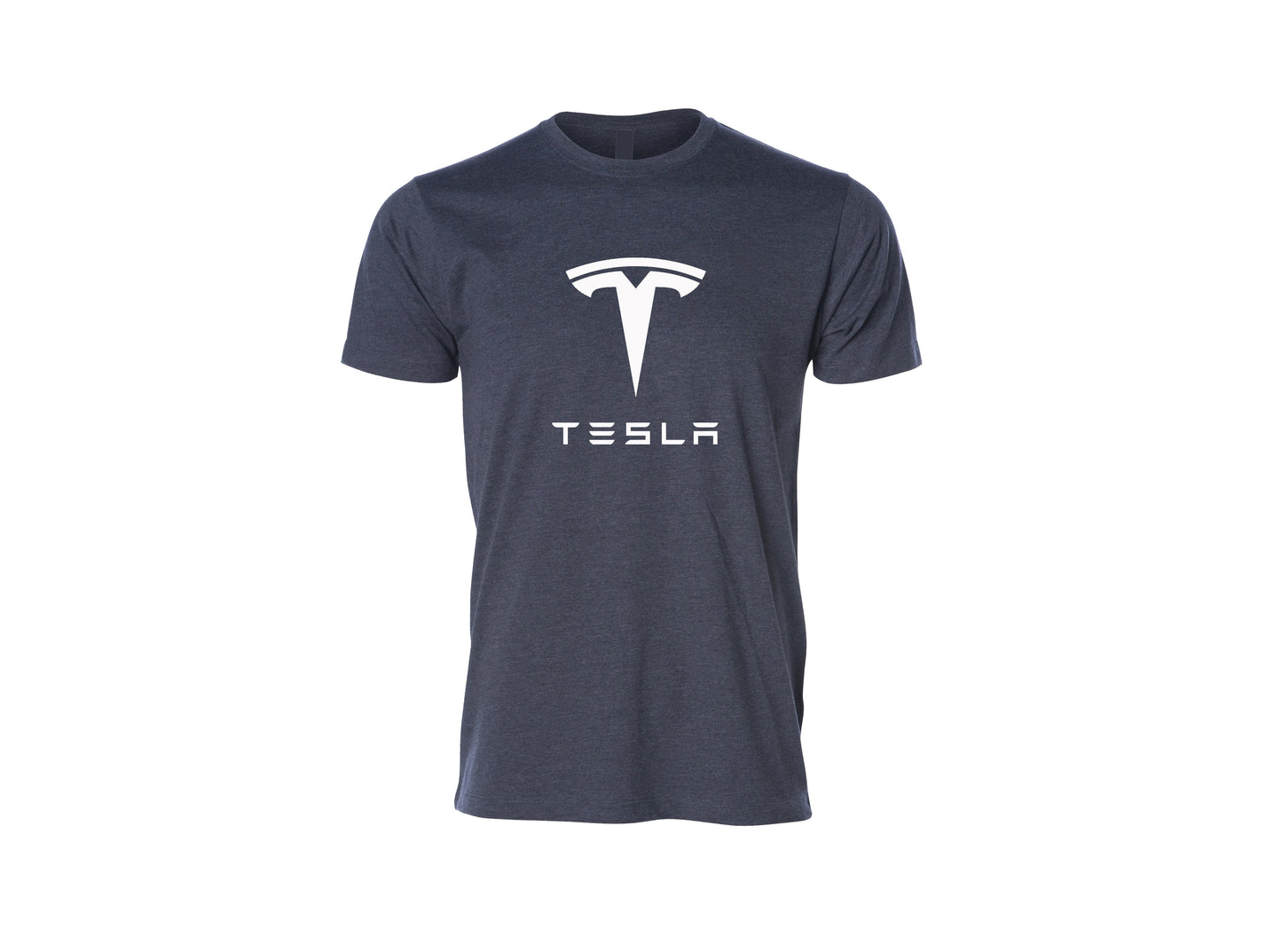 Tesla Half Sleeves Crewneck T-shirt