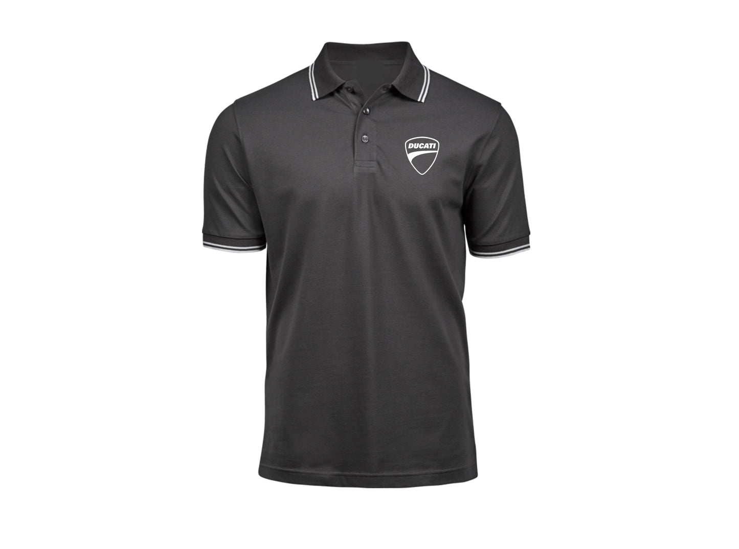 Ducati Polo Shirt with Collar in Two colors