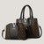 Jeep Luxury Tote Bag Set-bag-Driver Apparel-Black-Driversapparel.com