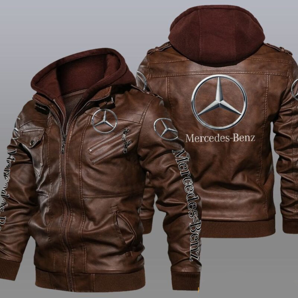 Veste Mercedes Veste en cuir Mercedes Racing V02