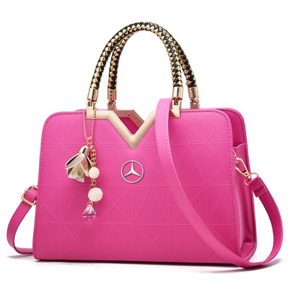 Mercedes Spring Women&#8217;s Handbag-bag-Driver Apparel-Pink-Driversapparel.com