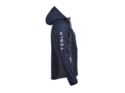 Tesla Two-Tone Soft Shell Jacket with Hood