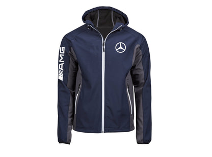 Veste softshell bicolore AMG Mercedes avec capuche