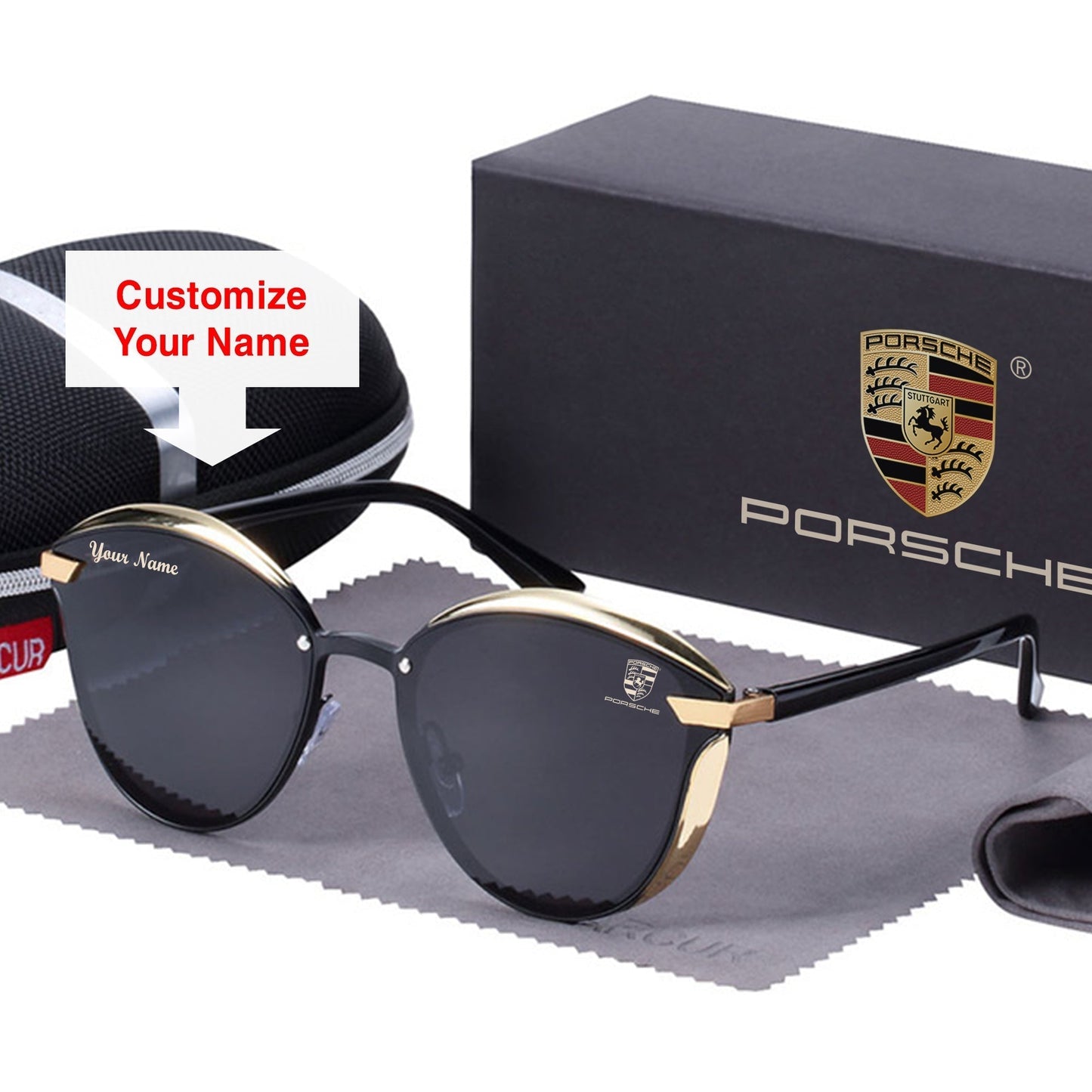 Porsche Unisex Polarized Glasses-Driver Apparel-Driversapparel.com