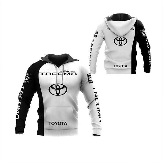 Sweat à capuche Toyota élégant avec imprimé intégral V23