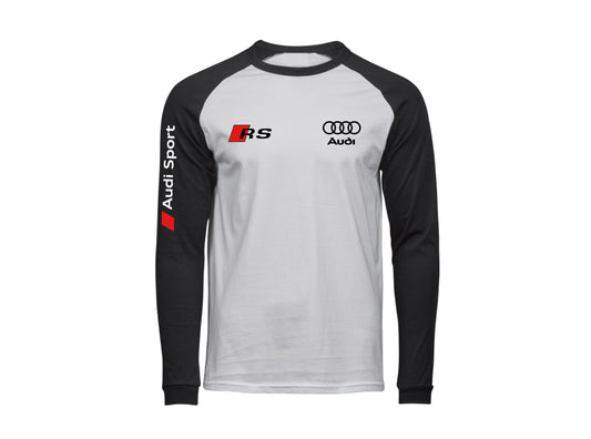 T-shirt raglan à manches longues Audi