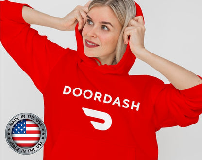 Sweat à capuche Doordash : confort haut de gamme fabriqué aux États-Unis