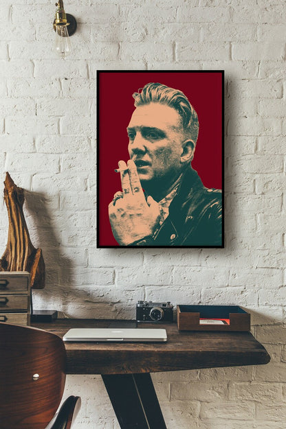 Impression Pop Art de Josh Homme : icône de la musique et décoration d'art contemporain