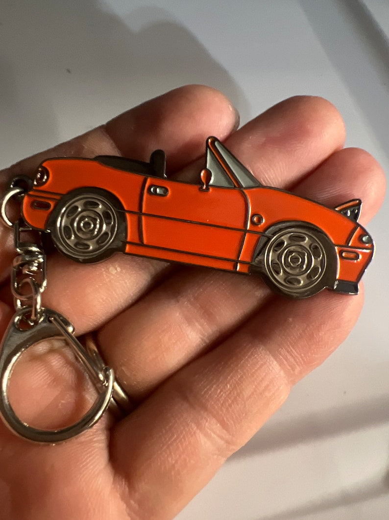 Porte-clés NA Miata MX5 avec roues BBS