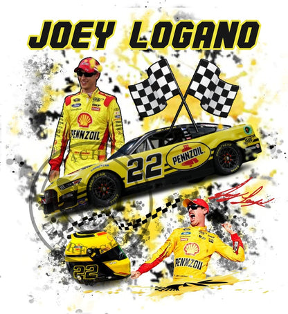 Conception de sublimation pour vêtements de Joey Logano