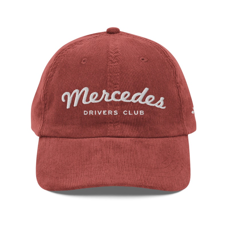 Casquette en velours côtelé du Mercedes Drivers Club