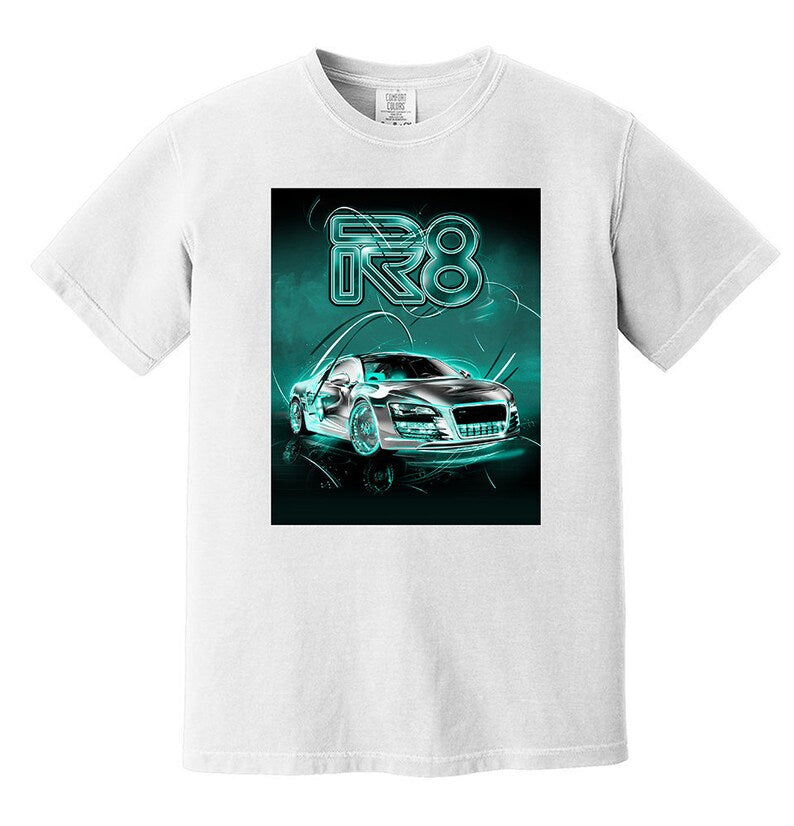 T-shirt Confort Colors AUDI R8 TRON