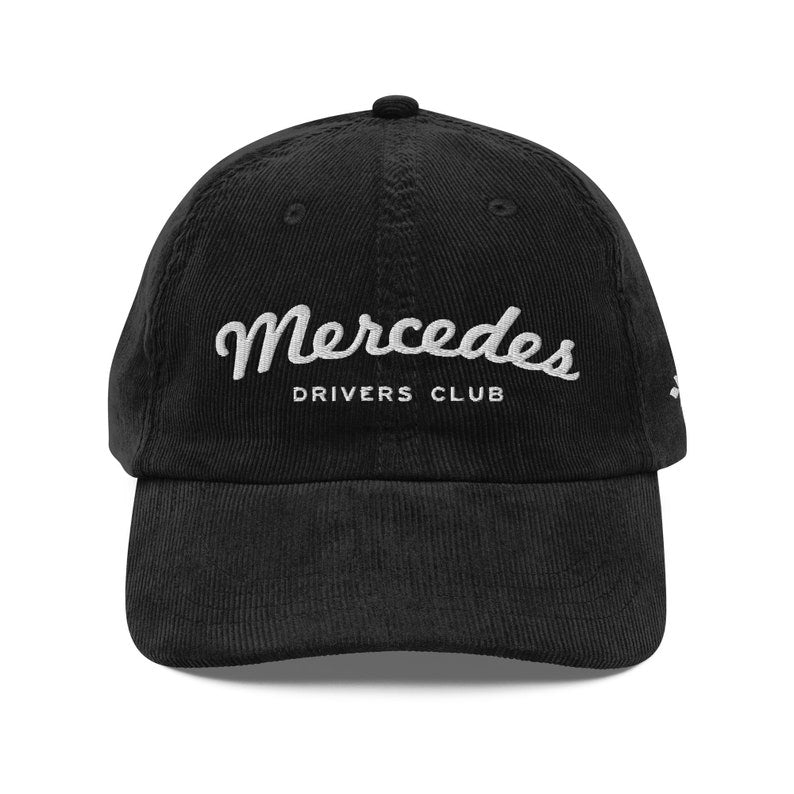 Casquette en velours côtelé du Mercedes Drivers Club