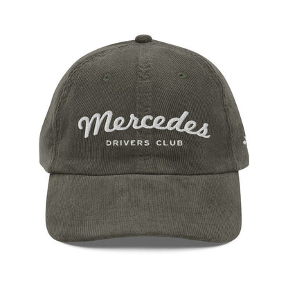 Casquette en velours côtelé du Mercedes Drivers Club