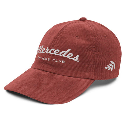 Casquette en velours côtelé du Mercedes Drivers Club