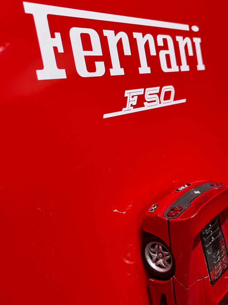 Chef-d'œuvre automobile 3D Ferrari F50