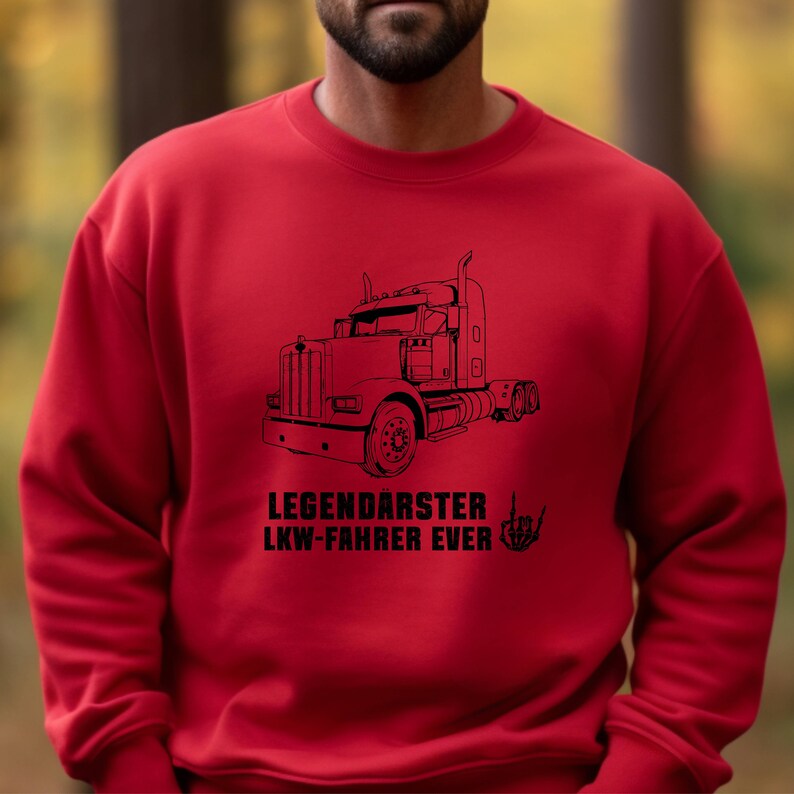 Sweat-shirt de Noël confortable pour le meilleur camionneur de tous les temps