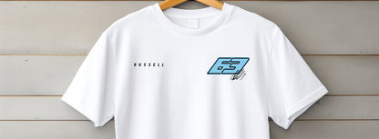 T-shirt FORMULE 1 de George Russell : produit officiel Mercedes F1