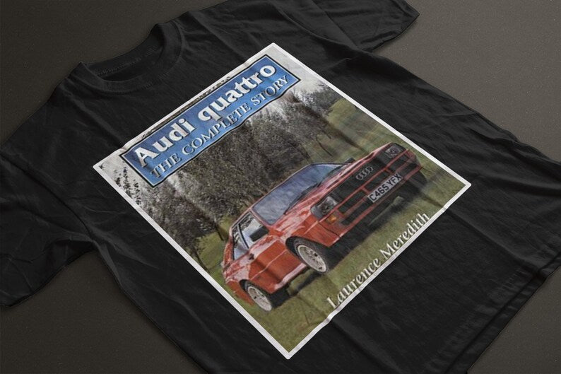 Audi Quattro : T-shirt pour passionnés de voitures rétro