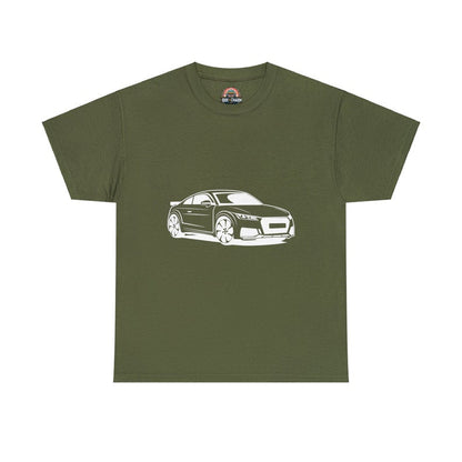 Audi TT Racing T-shirt: A Vintage Car Enthusiast's Dream_driver_apparel_drivi.store