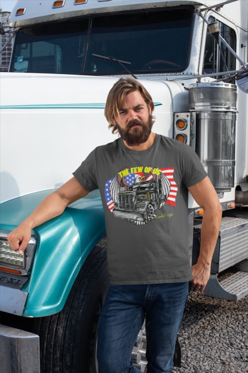 American Eagle Trucker Pride: Semi Truckin Apparel for Truck Drivers