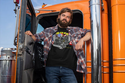 American Eagle Trucker Pride: Semi Truckin Apparel for Truck Drivers