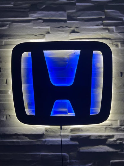 Honda Logo LED Wall Decor