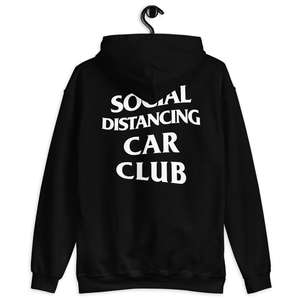 JDM 2JZ Social Distancing Car Club Hoodie