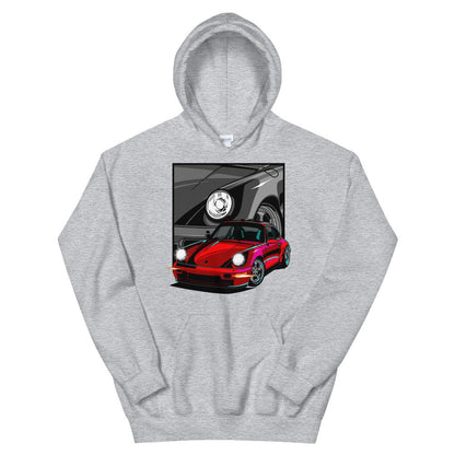 Iconic Euro 964 993 930 Aircooled Car Unisex Hoodie