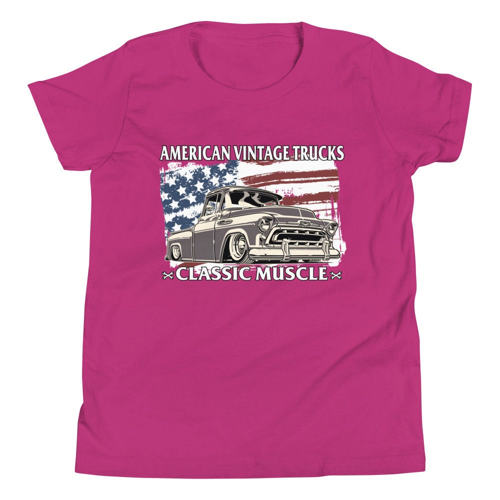 American Vintage Classic Trucks Youth Shirt